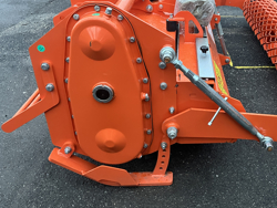 heavy rotavator tiller for tractors working width 180cm for soil preparation mod dftr 180