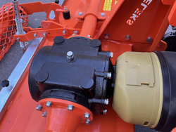 heavy rotavator tiller for tractors working width 220cm for soil preparation mod dftr 220