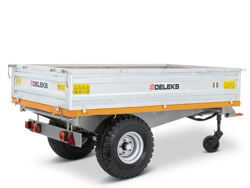 3 way hydraulic tipping trailer for tractor rm 14 t3h