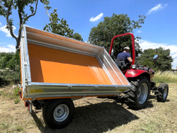 3 way hydraulic tipping trailer for tractor rm 14 t3h