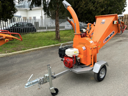 petrol chipper shredder woodchipper with engine dk 900 lifan