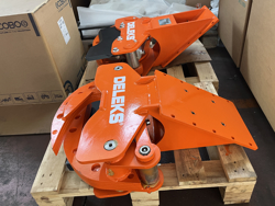 tree shear log grapple for mini excavators cf 11