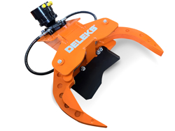 tree shear log grapple for mini excavators cf 11r