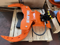 tree shear log grapple for mini excavators cf 11r
