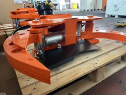 tree shear log grapple for mini excavators cf 11r
