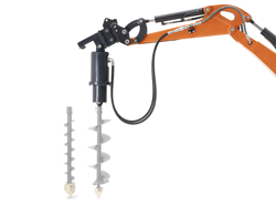 auger mini excavator a80