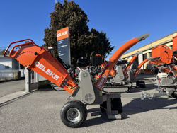 petrol chipper shredder dk 800 lf