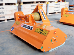 mulcher for compact tractors 80cm shredder mower with hammers lince 80