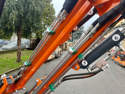 hydraulic hedge bush cutter for tractor falco h