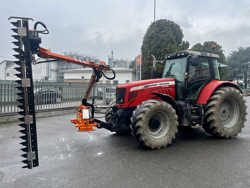 hydraulic hedge bush cutter for tractor falco hw