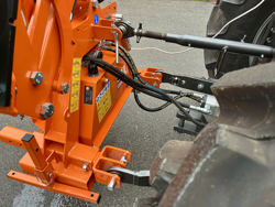 hydraulic hedge bush cutter for tractor falco hw