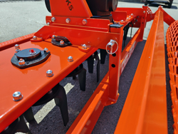 adjustable power harrow for tractors kr 120r