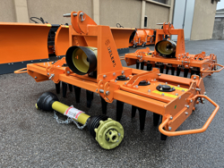 adjustable power harrow for tractors kr 160r