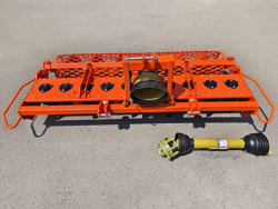 adjustable power harrow for tractors kr 160r