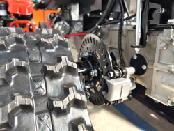 reversible crawler walking tractor kama 420cc