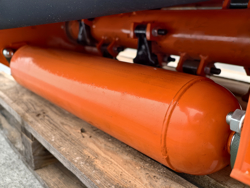 forestry mulcher of 80cm for mini excavators hydraulic shredder mod arj 80