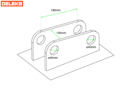 bucket for miniexcavator s380 b450