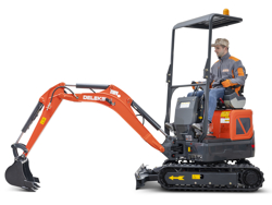 mini excavator 1 ton s120 s30