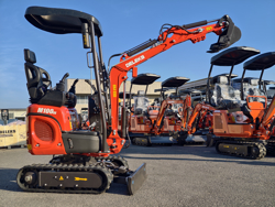 mini excavator 1 ton m100se