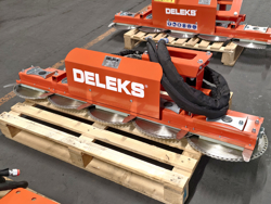 circular saw blade attachment for excavators and hedge cutters hrdisc5