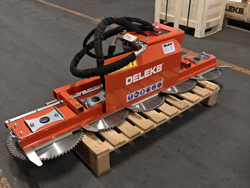 circular saw blade attachment for excavators and hedge cutters cutter5