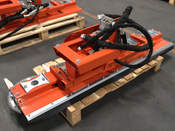 circular saw blade attachment for excavators and hedge cutters cutter5