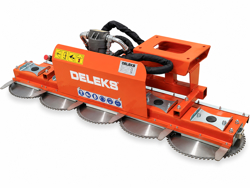 circular saw blade attachment for excavators and hedge cutters cutter5