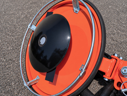 universal inter row disc for mowers