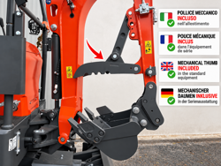 mini excavator z110se