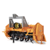 agricultural rotavator tillers heavy series for tractors with 3 point fixed hitch